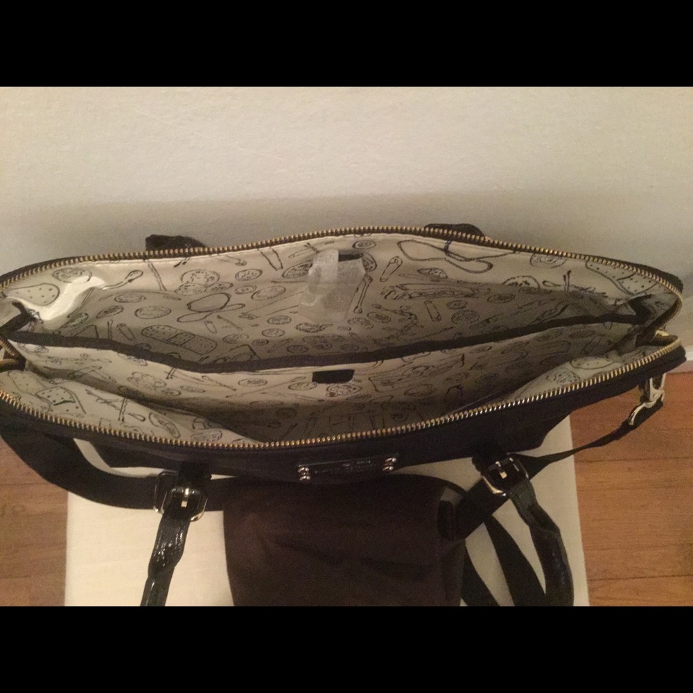 KATE SPADE BLACK LAPTOP BAG WITH SHOULDER STRAP - Picture 5 of 6